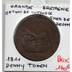 Grande Bretagne Penny Token 1811 Sup jeton de Commerce