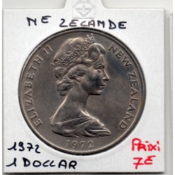 Nouvelle Zélande 1 dollar 1972 Sup, KM 38 pièce de monnaie
