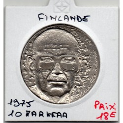 Finlande 10 markkaa 1975 Sup, KM 54 pièce de monnaie