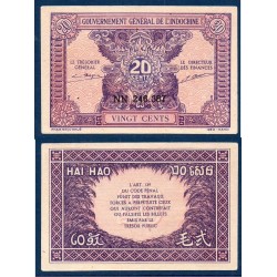 Indochine Pick N°90, A-UNC Billet de banque de 20 centimes 1942