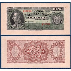 Equateur Pick N°S172, Billet de banque de 1 Sucres 1886-1893