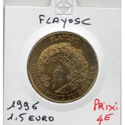 1.5 Euro de flayosc 1996 piece de monnaie € des villes