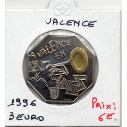 3 Euro de Valence 1996 piece de monnaie € des villes