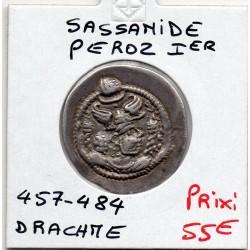 Sassanide Peroz 1er 457-484 TTB+ pièce de monnaie
