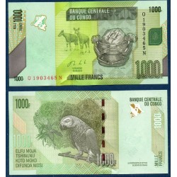 Congo Pick N°101b, Billet de banque de 1000 Francs 2013