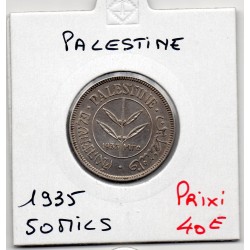 Palestine 50 Mils 1935 Sup+, KM 6 pièce de monnaie