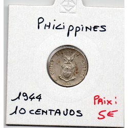 Philippines 10 Centavos 1944 Sup, KM 181 pièce de monnaie