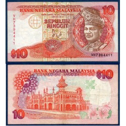 Malaisie Pick N°29, TTB Billet de banque de 10 ringgit 1989