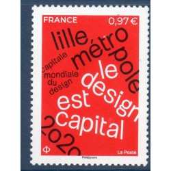 Timbre France Yvert No 5372 Lille métropole luxe **