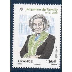 Timbre France Yvert No 5380 Jacqueline de Romilly luxe **