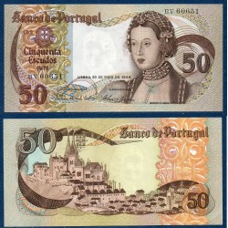 Portugal Pick N°174a, Spl Billet de banque de 50 Escudos 1968