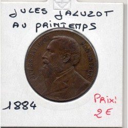 jeton ou médaille, Jules Jaluzot, au printemps à Paris 1890