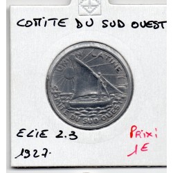 25 centimes Comité du sud Ouest de chambre de commerce 1927 pièce de monnaie
