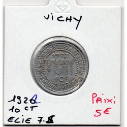 10 centimes Vichy Les thermes 1922 monnaie de nécessité