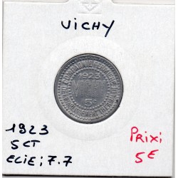 5 centimes Vichy Les thermes 1923 monnaie de nécessité