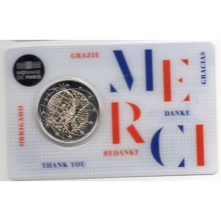 2 euros commémoratives France 2020 Recherche Médicale Merci pieces de monnaie €