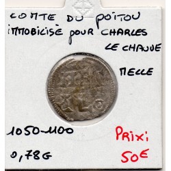 Comté de Poitou, Melle, immobilisé Au nom de Charles le Chauve (1050-1150) Denier