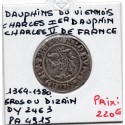 Dauphiné, Dauphins du viennois, Charles 1er ou V (1364-1380) Gros ou dizain