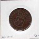 Sol 1790 N Montpellier Louis XVI pièce de monnaie royale