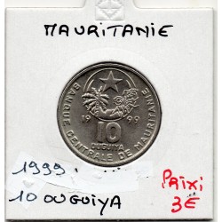 Mauritanie 10 Ouguiya 1999 Sup, KM 4 pièce de monnaie