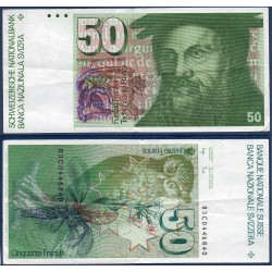 Suisse Pick N°56e, TTB+ Billet de banque de 50 Francs 1983