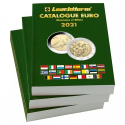Catalogue Argus Cotation Monnaies Euro 2021 pièces et Billets Leuchtturm