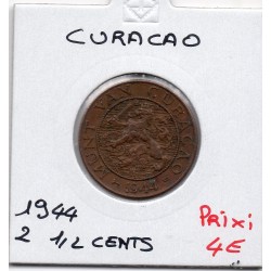 Curacao 2 1/2 cents1944 TTB+, KM 42 pièce de monnaie