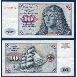 Allemagne RFA Pick N°31c, Billet de banque de 10 Mark 1980