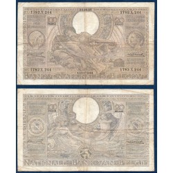 Belgique Pick N°107, TB Billet de banque de 100 Francs 20 Belgas 1933-1943