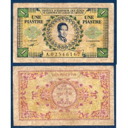 Indochine Pick N°104, TB Billet de banque de 1 piastre 1953