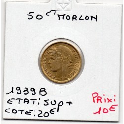 50 centimes Morlon 1939 B Beaumont TTB, France pièce de monnaie