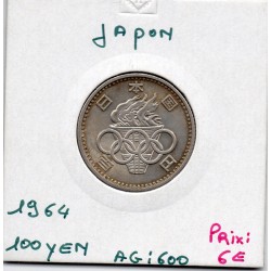 Japon 100 yen JO Showa an 39 1964 Sup, KM Y79 pièce de monnaie