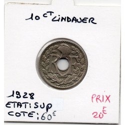 10 centimes Lindauer 1928 Sup+, France pièce de monnaie