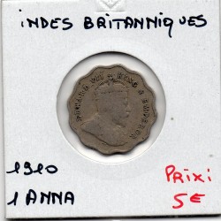 Inde Britannique 1 anna 1910 TB, KM 504 pièce de monnaie