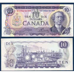 Canada Pick N°88d, TTB Billet de banque de 10 dollar 1971