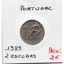 Portugal 2.5 escudos 1983 Sup, KM 613 pièce de monnaie