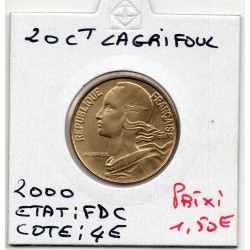 20 centimes Lagriffoul 2000 FDC, France pièce de monnaie