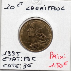 20 centimes Lagriffoul 1995 FDC, France pièce de monnaie