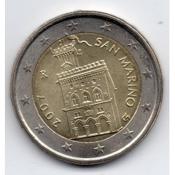 Pièce 2 euros Saint-Marin 2007