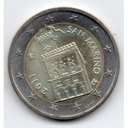 Pièce 2 euros Saint-Marin 2011
