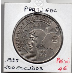 Portugal 200 escudos 1991 Sup, KM 658 pièce de monnaie