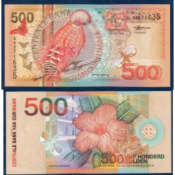 Suriname Pick N°150, Billet de banque de 500 Gulden 2000