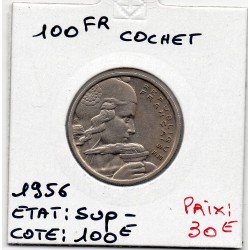 100 francs Cochet 1956 Sup-, France pièce de monnaie