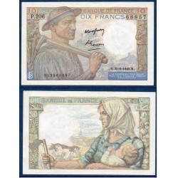10 Francs Mineur Sup 30.6.1949 Billet de la banque de France