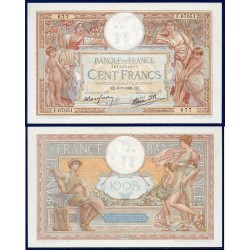 100 Francs LOM TTB+ 6.7.1939 Billet de la banque de France