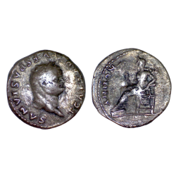 Denier de Titus (78-79) RIC 218 sear 2436 atelier Rome