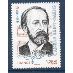 Timbre France Yvert No 5476 Camille Saint-Saëns luxe **