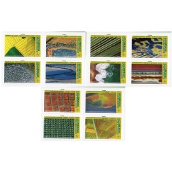 Autoadhésifs Yvert 1942 à 1953 Mozaiques de Paysages Neufs luxes **