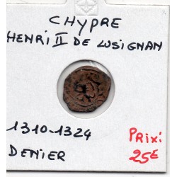 Croisade Chypre, Henri II de Lusignan (1310-1324) Denier