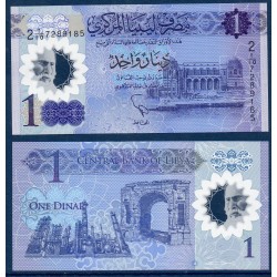 Libye Pick N°new1, Billet de banque de 1 dinar 2019